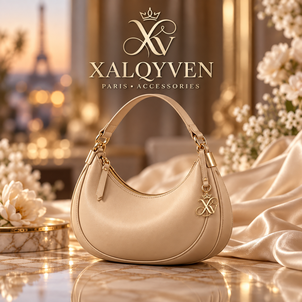 Cream Crescent Shoulder Bag