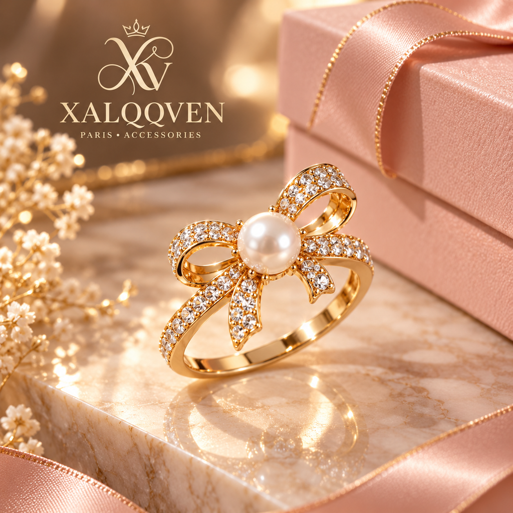 Pearl Blossom Statement Ring