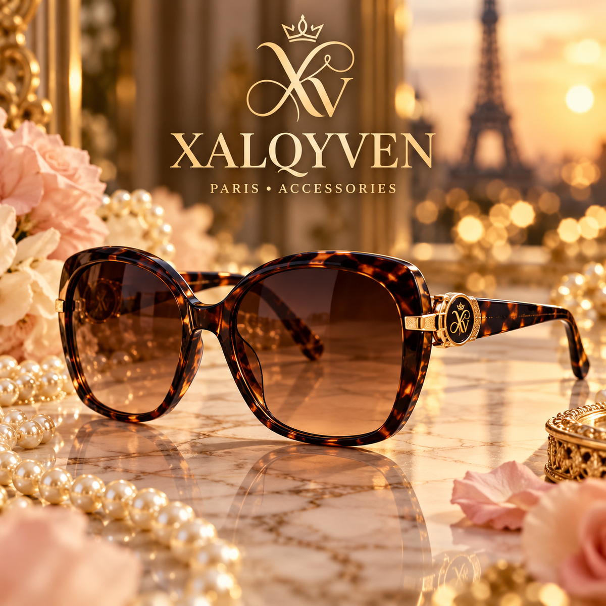 Oversized Tortoiseshell Sunglasses