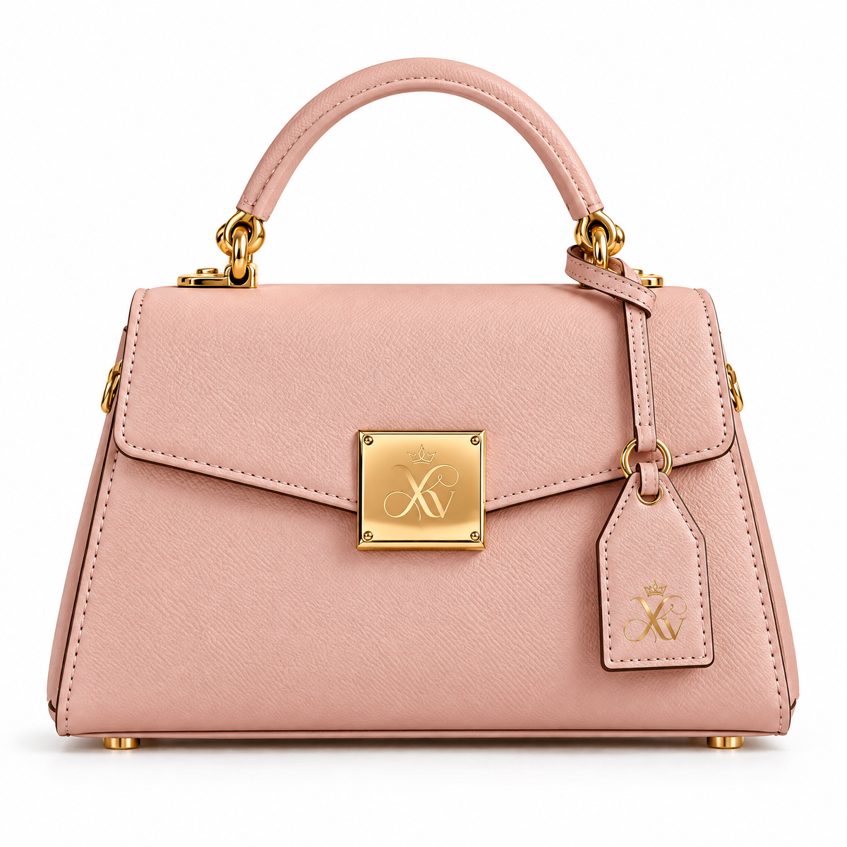 Ivory Top-Handle Satchel