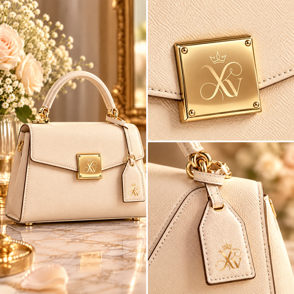 Ivory Top-Handle Satchel