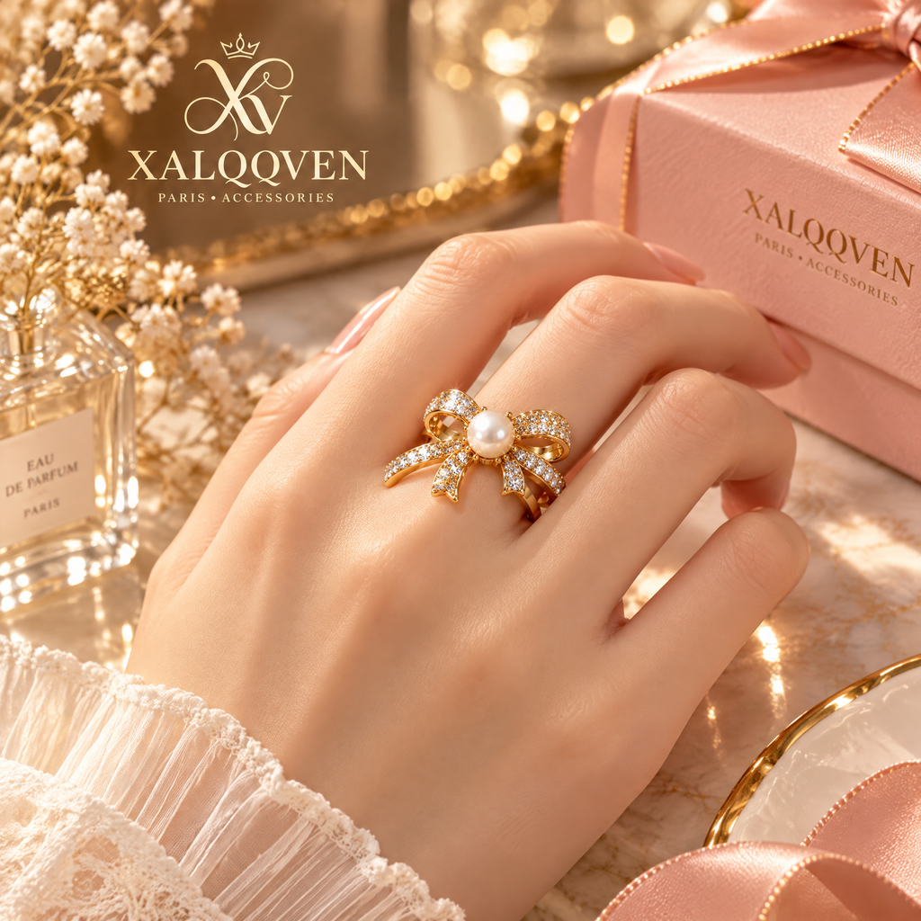 Pearl Blossom Statement Ring